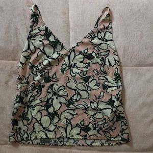 Banana republic floral tank top
